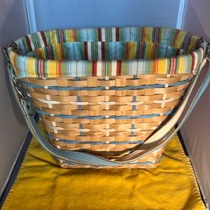 Longaberger Costal Tote Basket